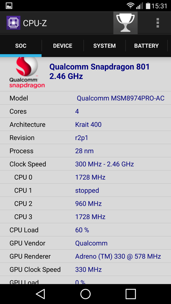 Máy đẹp như mới, LG G3 D855 16GB ram 2G, bản quốc tế - 11