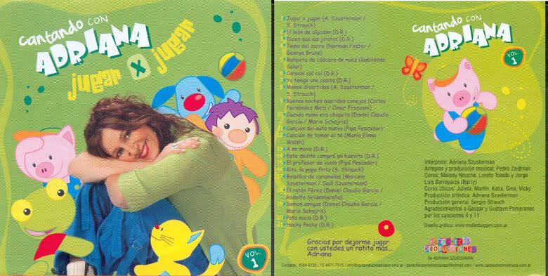 1 14 - Cantando con Adriana. Jugar por jugar Vol.1 MP3