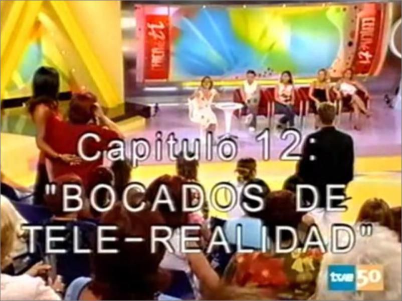 1 18 - Generos de la television: Bocados de tele-realidad Tvrip Español