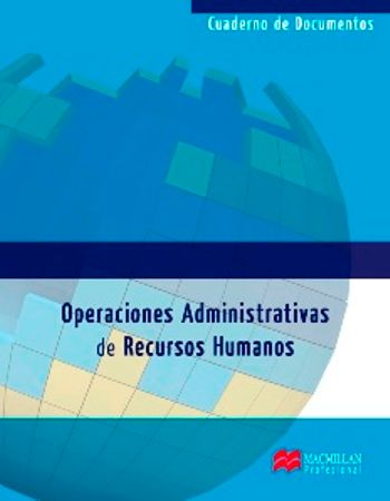 0 133 - Grado Medio Operaciones administrativas de recursos humanos Macmillan 2011