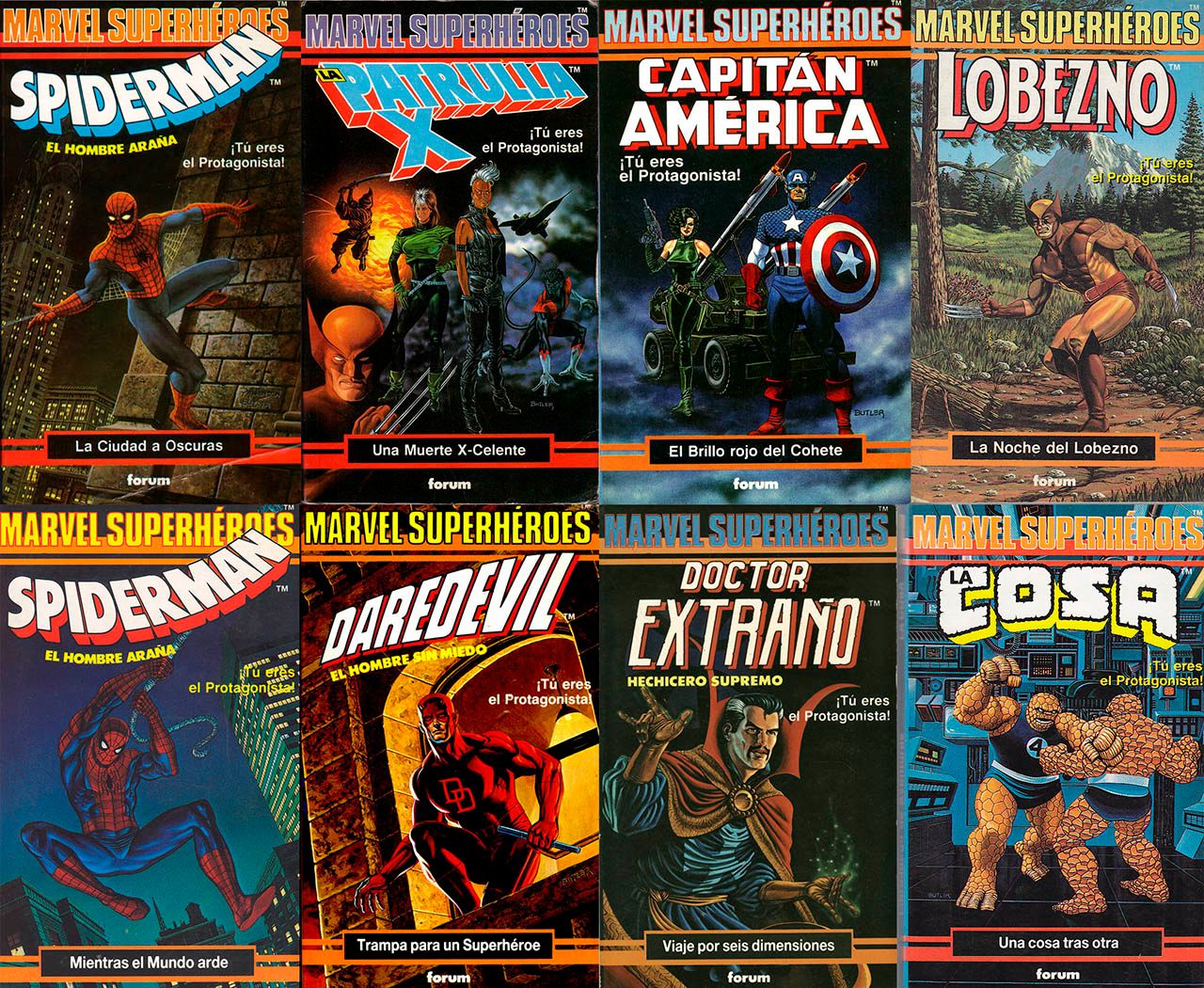 002f3c93 - Coleccion Librojuegos de Aventuras Marvel