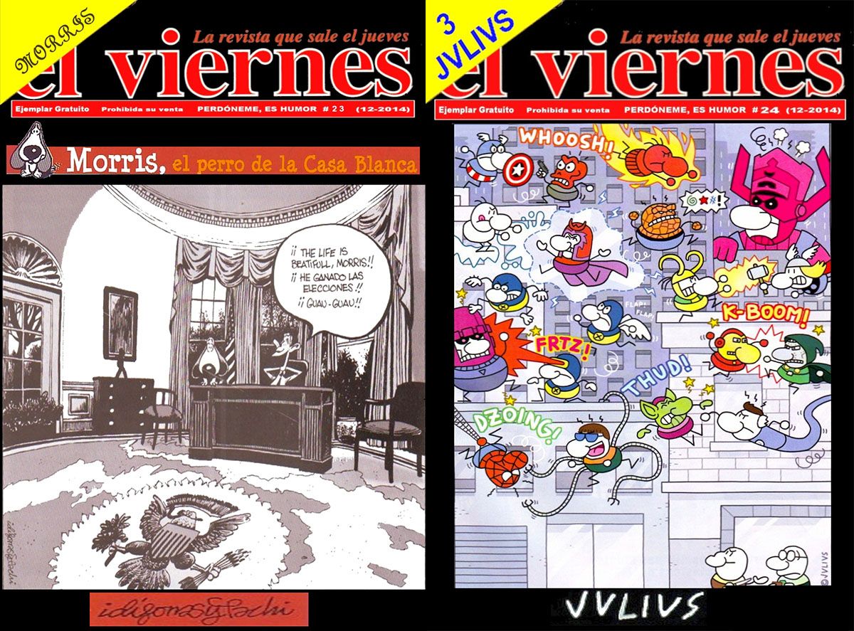 00327174 - Los Inéditos de El Viernes (NºS 23-24): Morris y Jvlivs 3