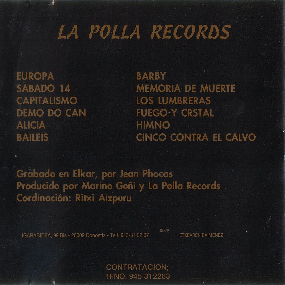 1 1345 - La polla record - Negro
