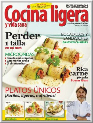 1 145  - Cocina Ligera y Vida sana Agosto 2013
