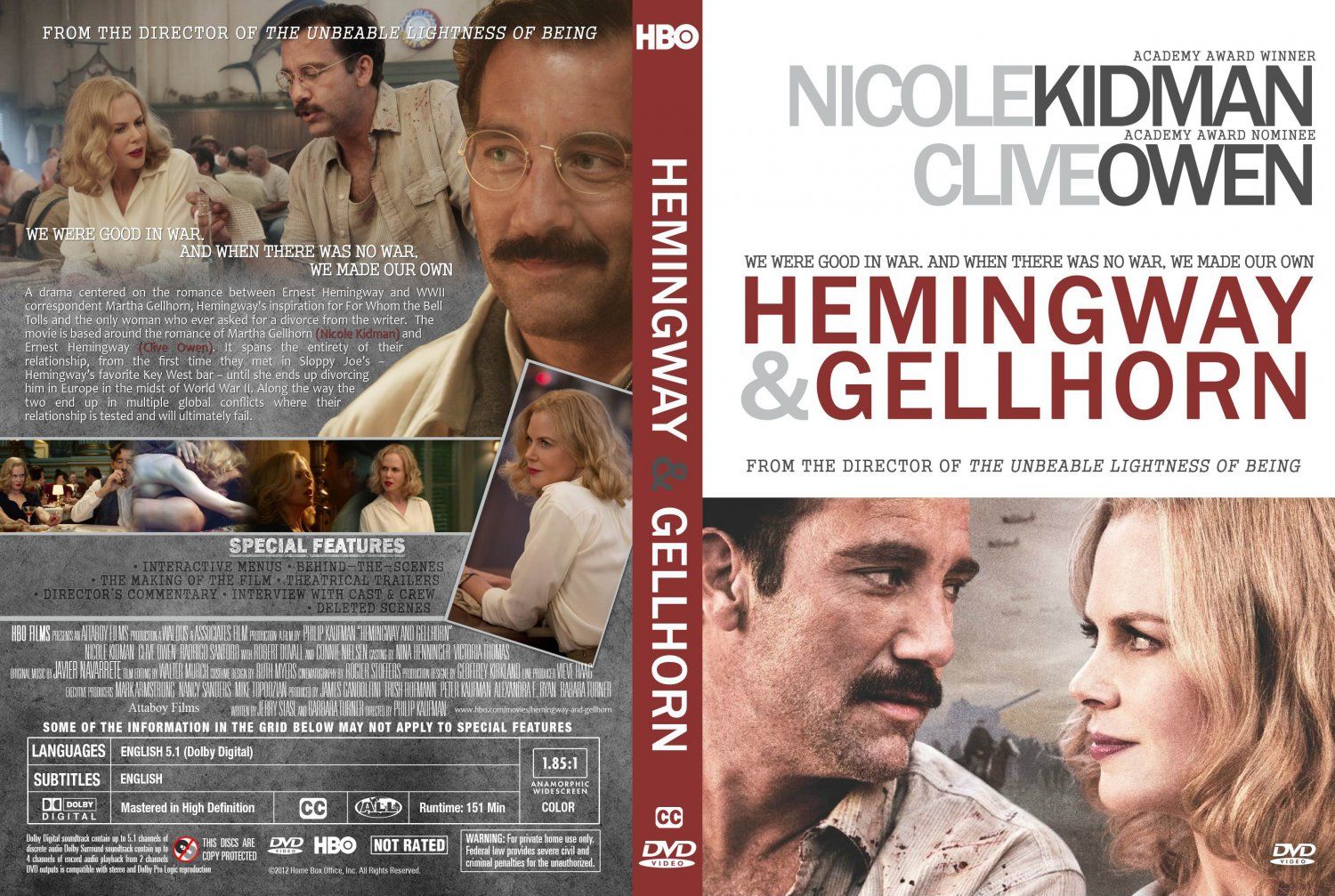 1 1878 - Hemingway y Gellhorn DVDRip Español (2012) Drama