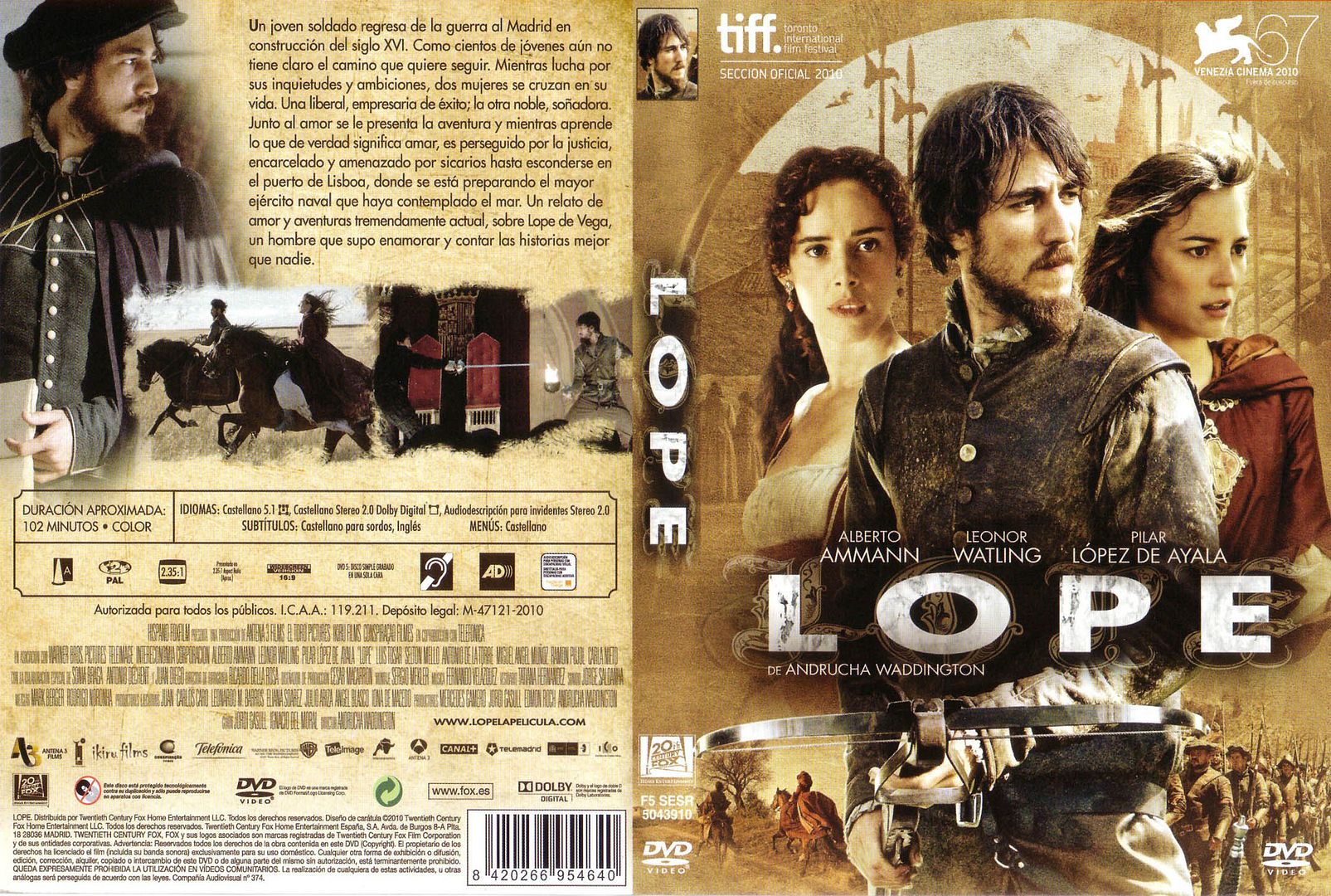 1 439 - Lope DVDRip Español (2010) Drama Historico