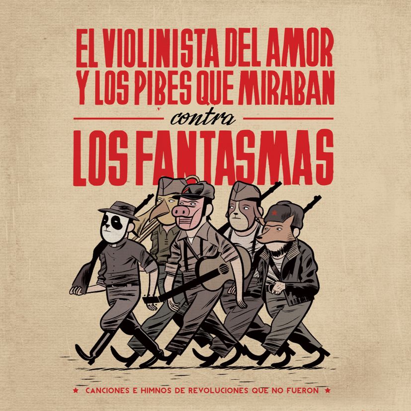 1 85 - El violinista del amor & Los pibes que miraban - Contra los fantasmas (2013)