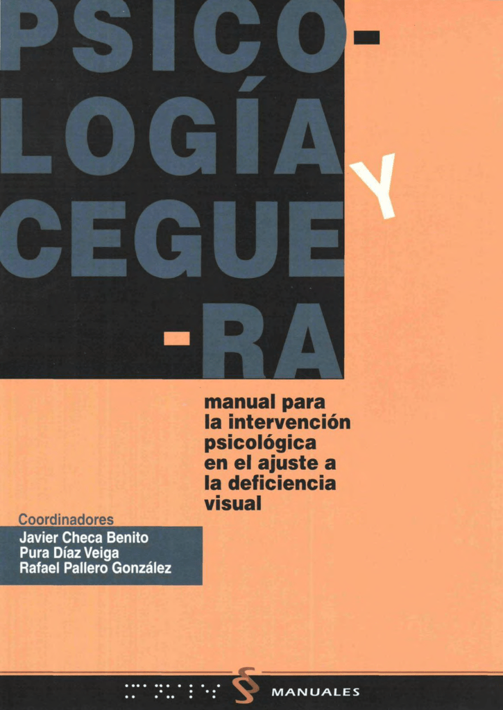 005532114 1 d10483ad4c2bfc058c8a21ad0c66cad9 1 - Psicología y ceguera. Rehabilitación Para Ciegos - Rafael Pallero González y  otros (Voz Humana)