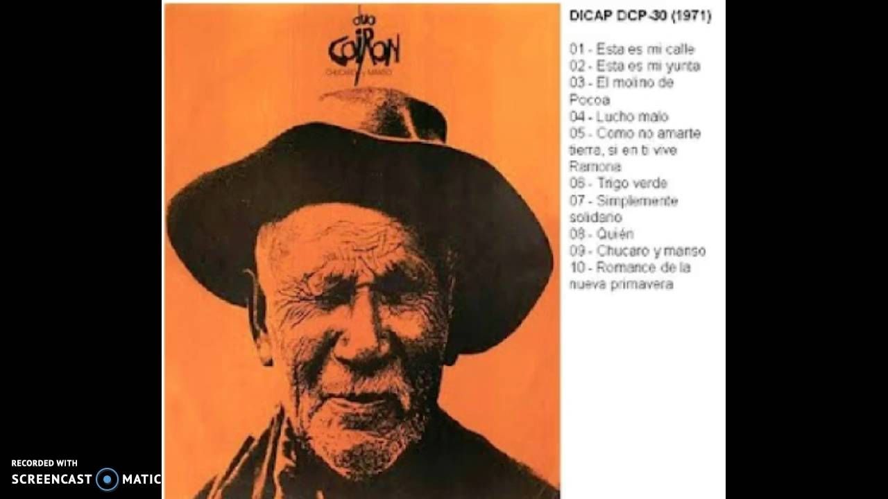 2 90 - Duo Coirón - Chucaro y Manso (1971)