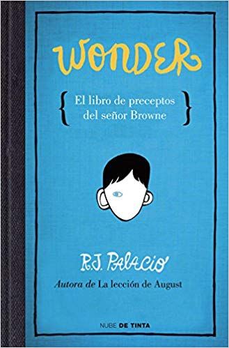 51DeE2B6IOcL SX327 BO1204203200  - Wonder. El libro de preceptos del señor Browne - R.J. Palacio (Audiolibro Voz Humana)