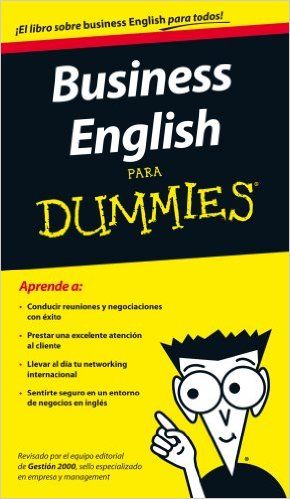 51rNovXCBqL SX288 BO1204203200  - Business English para Dummies VA