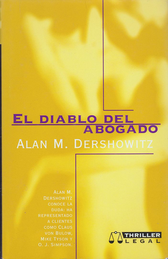 8162BmXPuXSL - El diablo del abogado - Alan M. Dershowitz (Audiolibro Voz Humana)