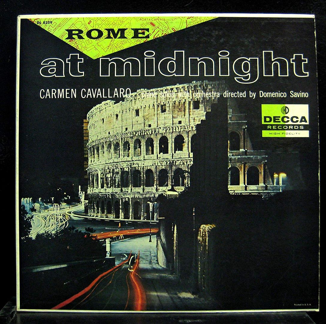 91CZ1EPxC0L SL1500  - Carmen Cavallaro ‎– Rome At Midnight
