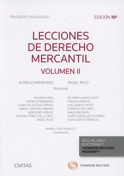 9788491528715 1 - Lecciones de derecho mercantil. Volumen 2 VA