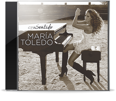 Caja CD Disco consentido1 - Maria Toledo - Con Sentido (2015)
