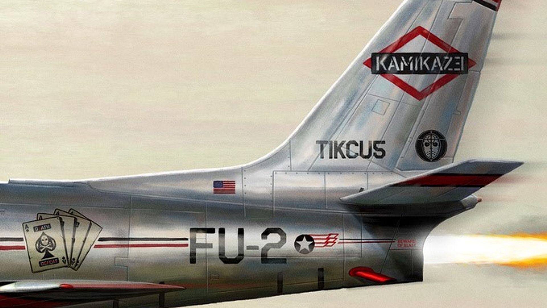 Portada 1 - Eminem - Kamikaze (2018)