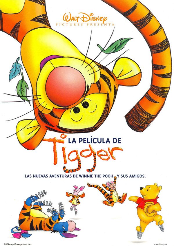 Portada 37 - Winnie Pooh La Pelicula de Tigger Hdrip Español 1080p (2000)