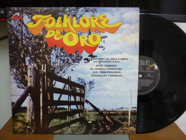 R 8939550 1471873622 9719 - Los Pastores de Abra-pampa, Eduardo Falú, Ariel Ramirez, Chango Rodríguez, Los Chalchaleros, Atahualpa Yupanqui ‎– Folklore de Oro