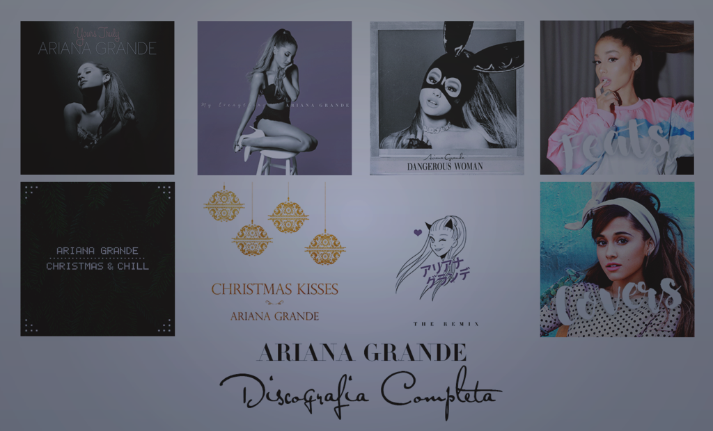 ariana grande discografia completa by youngblodd db4tsit - Ariana Grande: Discografía