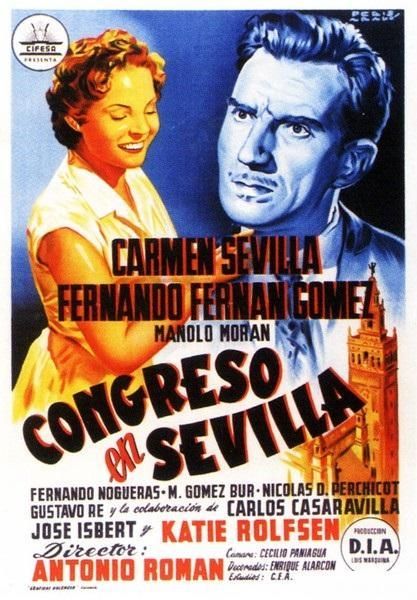 congreso en sevilla 894155923 large - Congreso en Sevilla Dvdrip Español (1955) Comedia