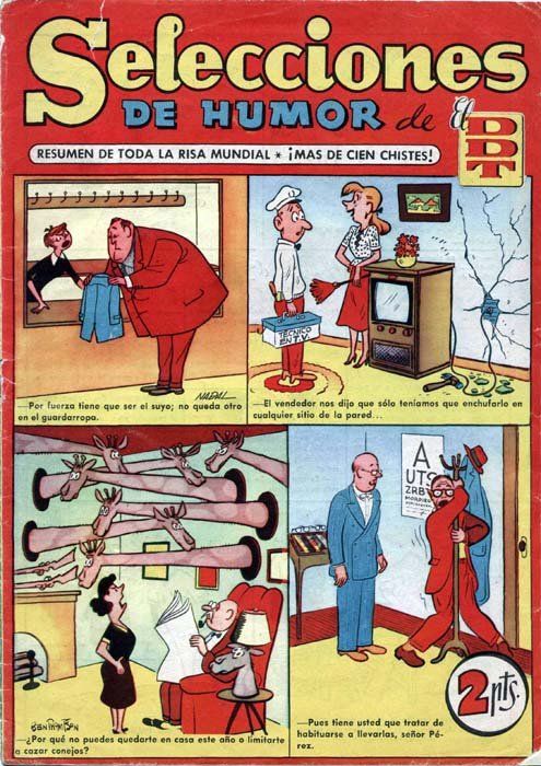 ddt selecciones de humor de el bruguera 1956 40 - Selecciones de Humor de El DDT