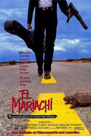 el mariachi 875180036 large - El Mariachi Dvdrip Español (1992) Acción