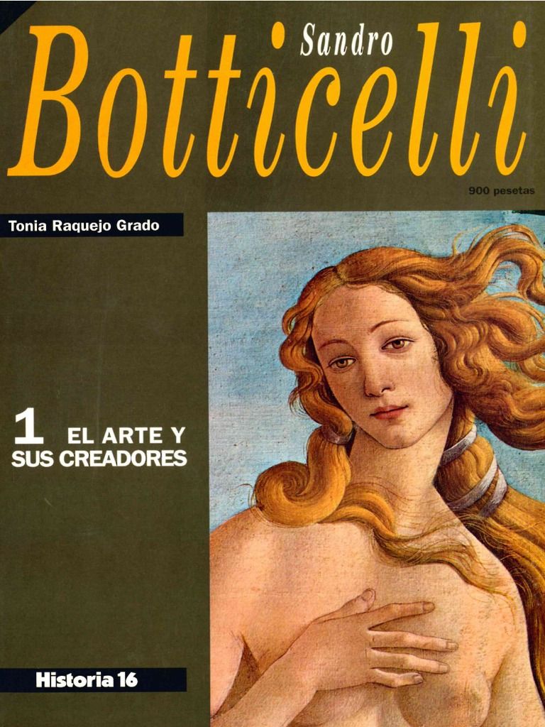 folder 57 - El Arte y Sus Creadores nº 01: Sandro Botticelli (Historia 16)