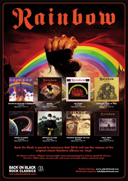 folder 69 - Rainbow: Discografia