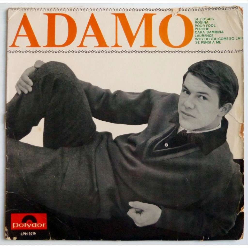 folder 79 - Adamo ‎– Si J'Osais (LP 1962)