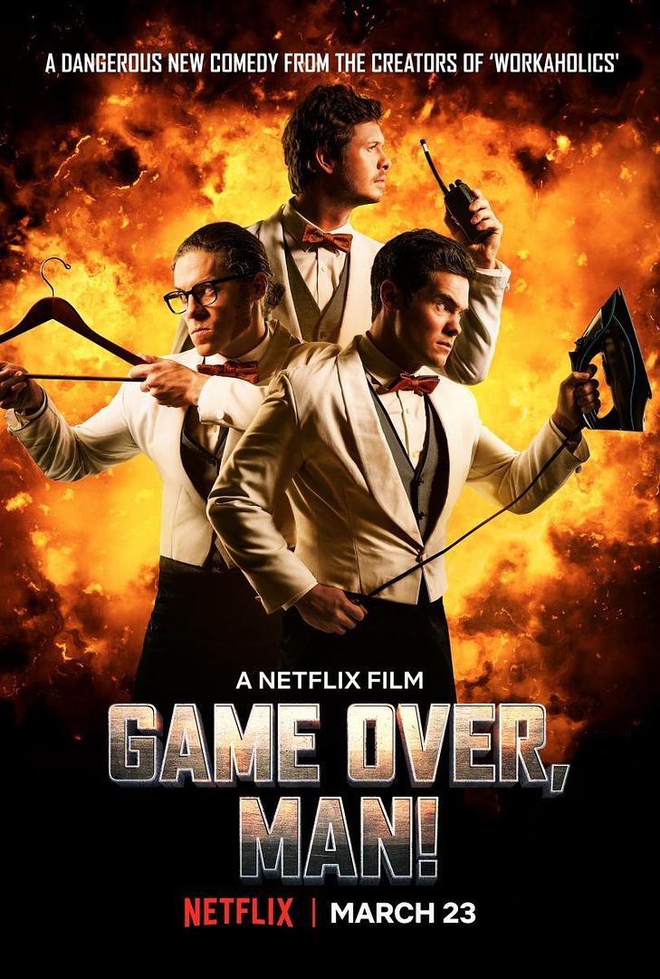 game over man 789610601 large - ¡Game Over, tío! (2018) Comedia