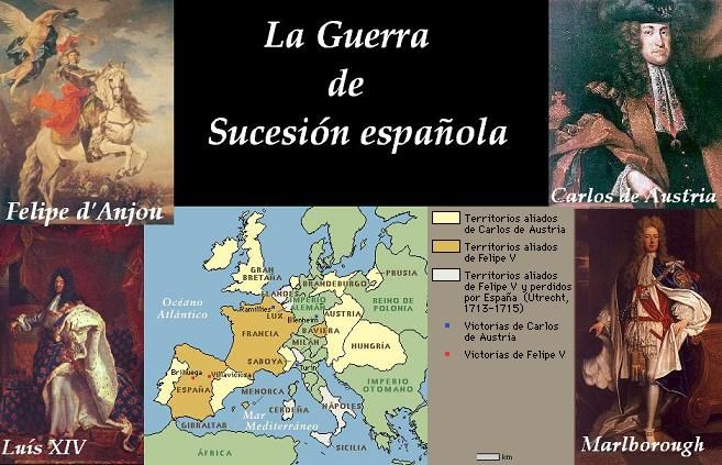 gsuc14rt guerra de sucesion espanola1 - La Guerra de Sucesion en España y America