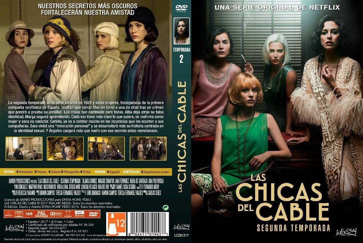 las chicas del cable temporada 2 dvd D NQ NP 640063 MLA27546431322 062018 F - Las Chicas del Cable Temporada 2