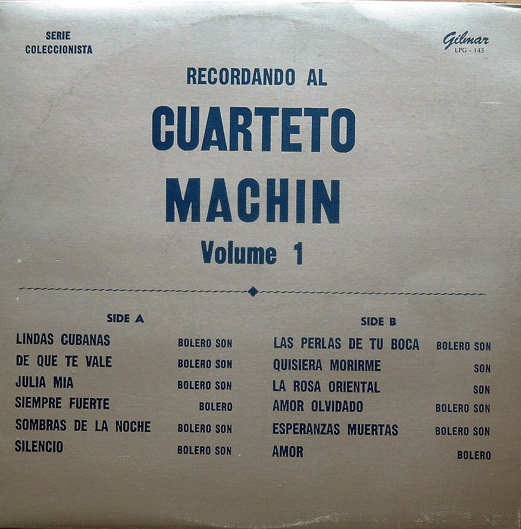 lpg143 - Recordando al Cuarteto Machin Vol.1