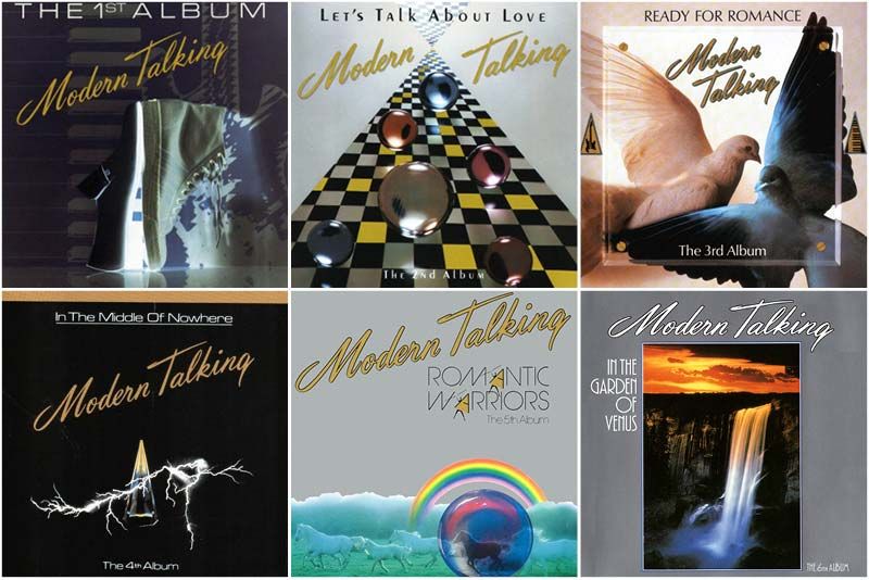 modern talking 80s music discography - Modern Talking Discografia