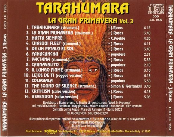 1 113 - Tarahumara - La gran primavera Vol 3 FLAC