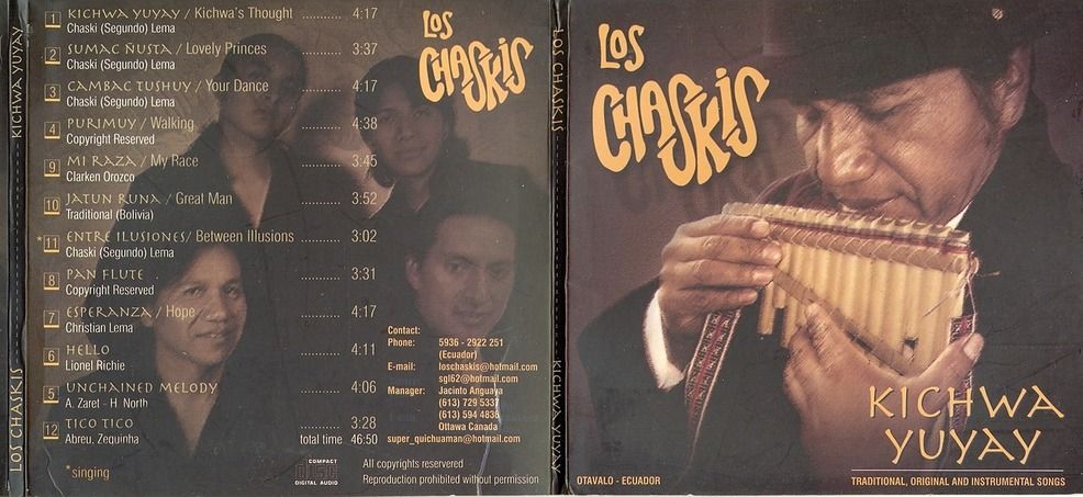 1 130 - Los Chaskis del Ecuador - Kichwa Yuyay