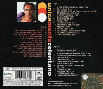 1 39 - Adriano Celentano - Unicamente Celentano 3 CDs (2006)