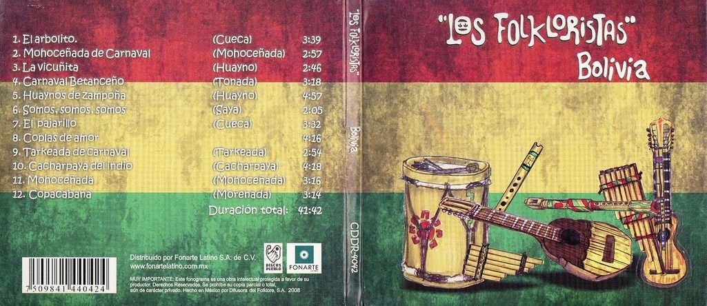 1 46 - Los Folkloristas - Bolivia FLAC