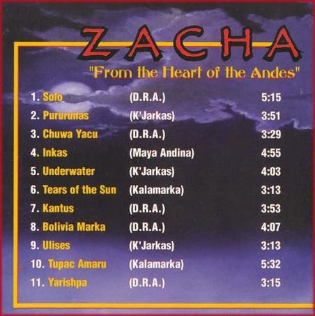 2 40 - Zacha - From the heart of Andes FLAC