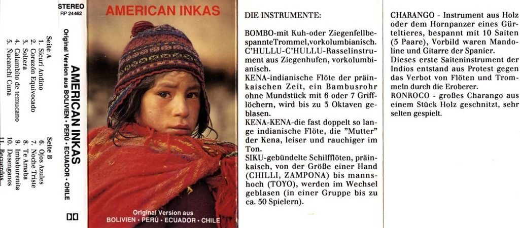 2 57 - Ameriсan Inkas - Original Version Aus Bolivien Peru Ecuador Chile