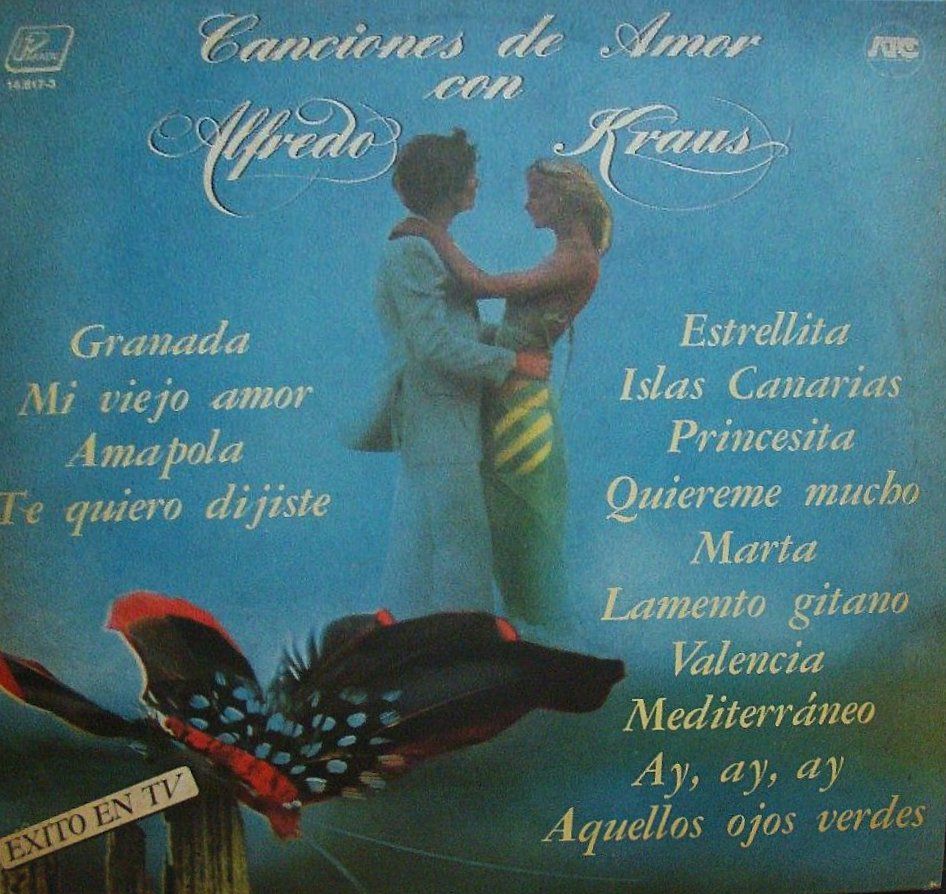 3 1 - Alfredo Kraus - Canciones de Amor