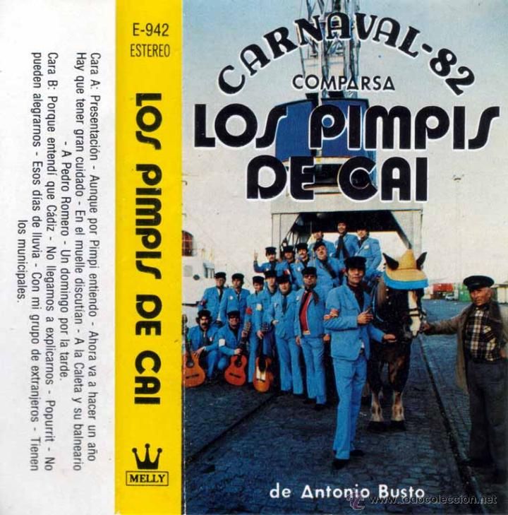 49847082 - Comparsa Carnaval de Cadiz: Los pimpis de Cai (1982)