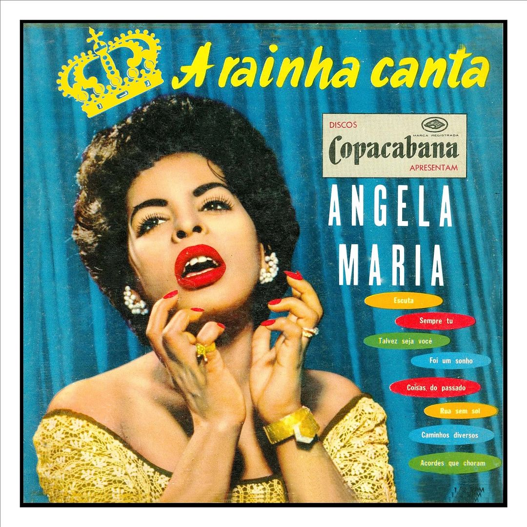 Angela2BMaria A2BRainha2BCanta Capa - Angela Maria - A Rainha Canta (1955)