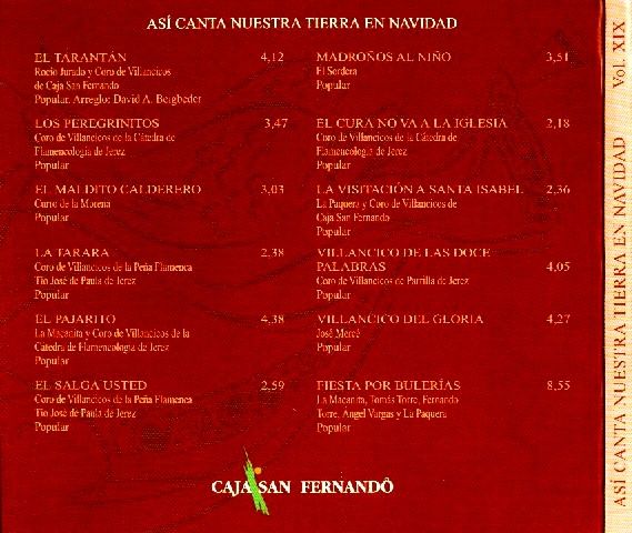 AsC3ADcantanuestratierratrasera - Asi Canta Nuestra Tierra en Navidad Volúmen XIX
