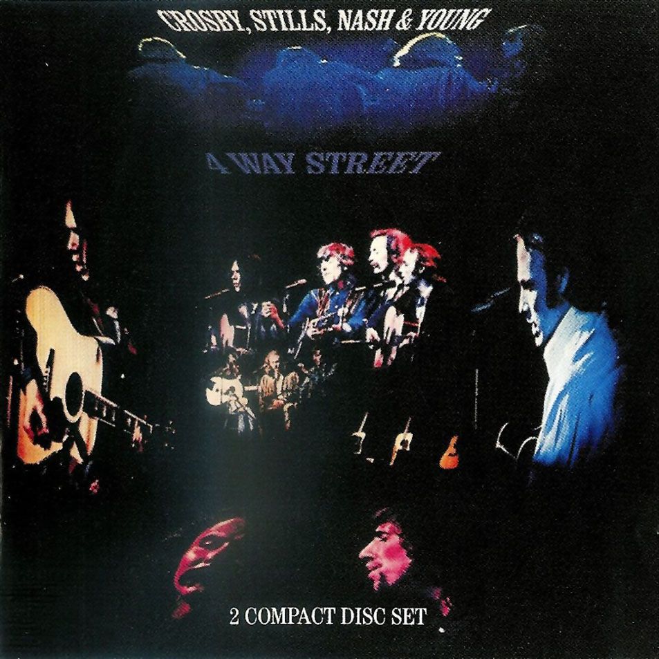 Crosby Stills Nash y Young 4 Way Street 1992 Frontal - Crosby Stills Nash & Young - 4 Way Street (1992)