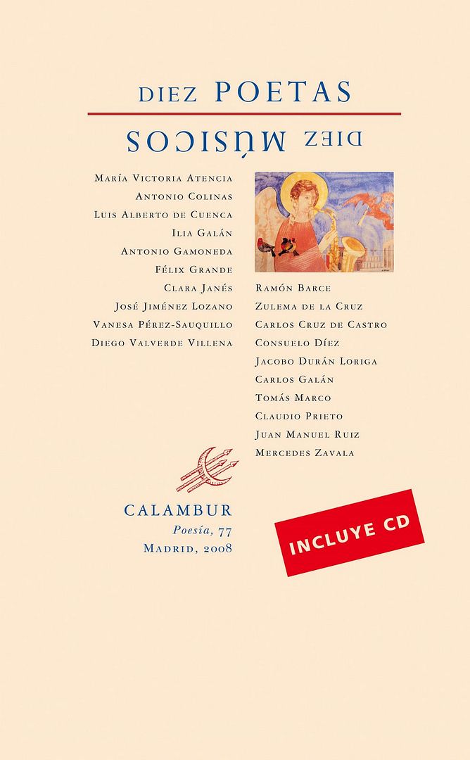Cubierta20Diez20poetas contiene20CD - Diez Poetas, Diez Musicos (2008) VA