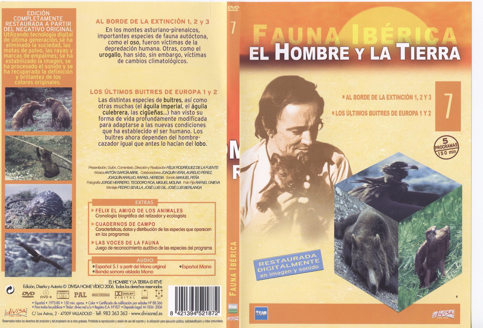ElHombreylaTierra2006 DVD7CaratulaAlt20aResolucioned2kmagazinecom - El Hombre y la Tierra (Fauna Iberica) DVD 7
