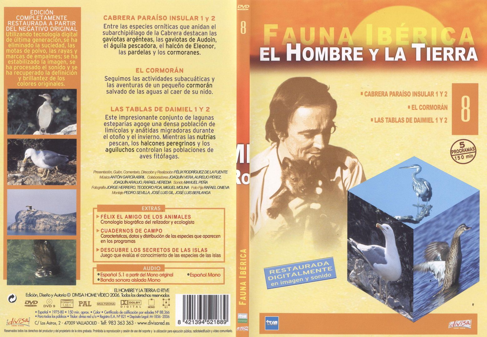 ElHombreylaTierra2006 DVD8CaratulaAlt20aResolucioned2kmagazinecom - El Hombre y la Tierra (Fauna Iberica) DVD 8