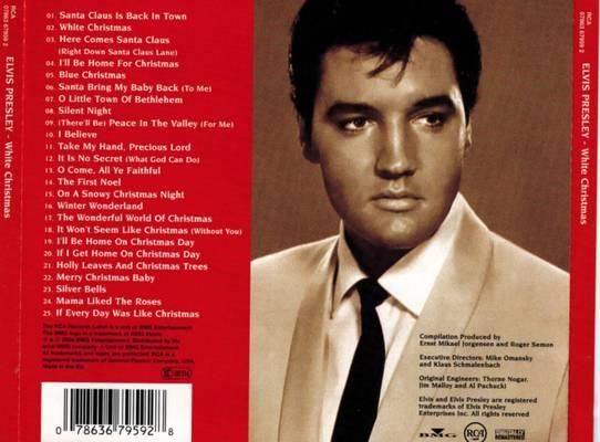 Elvis Presley White Christmas 2000 Cd Cover 113597 - Elvis Presley - White Christmas (2000)