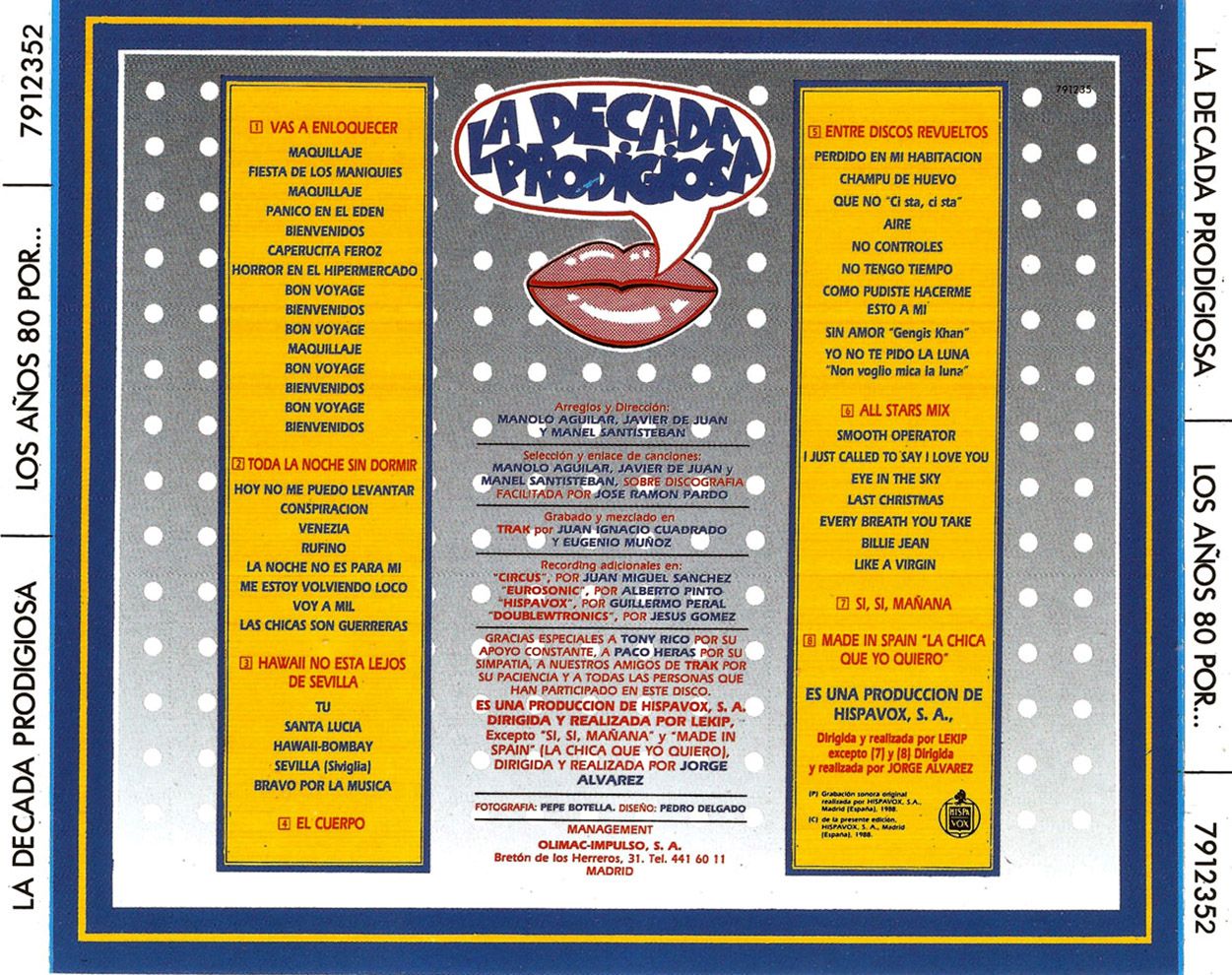 La20Decada20Prodigiosa20Los20Aos208020Por20 Tras - La Decada Prodigiosa 1989 - Los Años 80 Por...